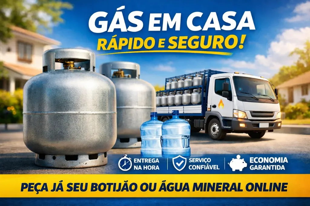 Gás em Casa Rápido e Seguro